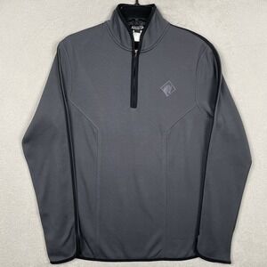 Arista 1/4 Zip Womens Large Gray Equestrian Horse Riding Pullover Performance